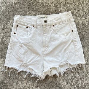 Abercrombie & Fitch Mom High Rise Shorts 00